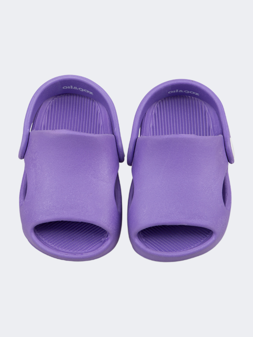 Oil And Gaz Chic Beach Infant Sandals Purple