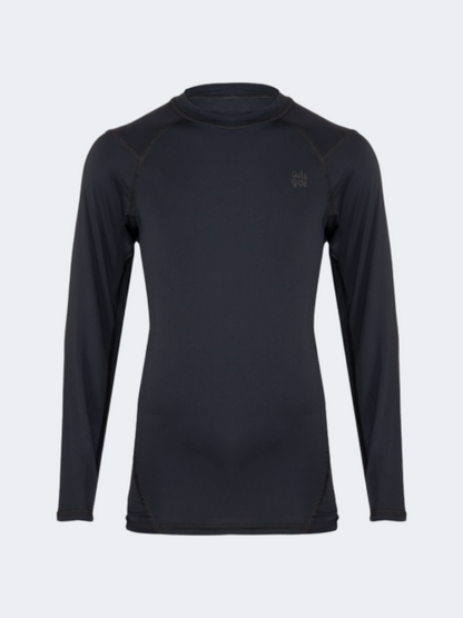 Oil And Gaz Compression  Kids Training Long Sleeve Black