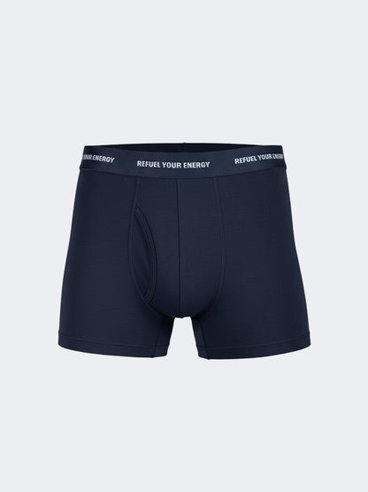 Oil&amp;Gaz Cotton Men Underwear Boxer Pack Of 3 Navy