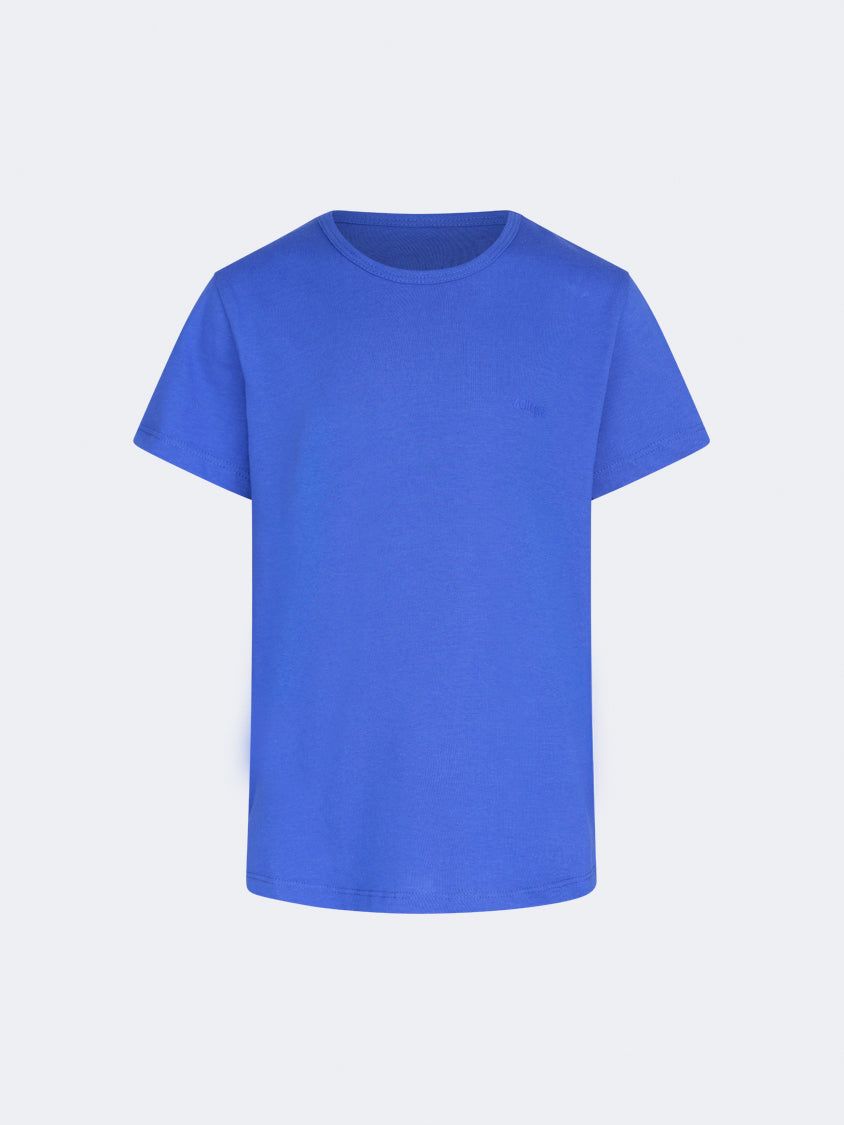 Oil And Gaz Classic Kids-Boys Lifestyle T-Shirt Royal Blue