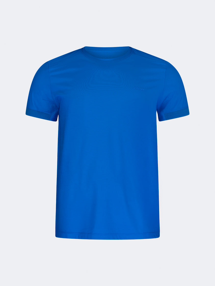 Oil And Gaz Classic Men Lifestyle R-Neck T-Shirt Royal Blue