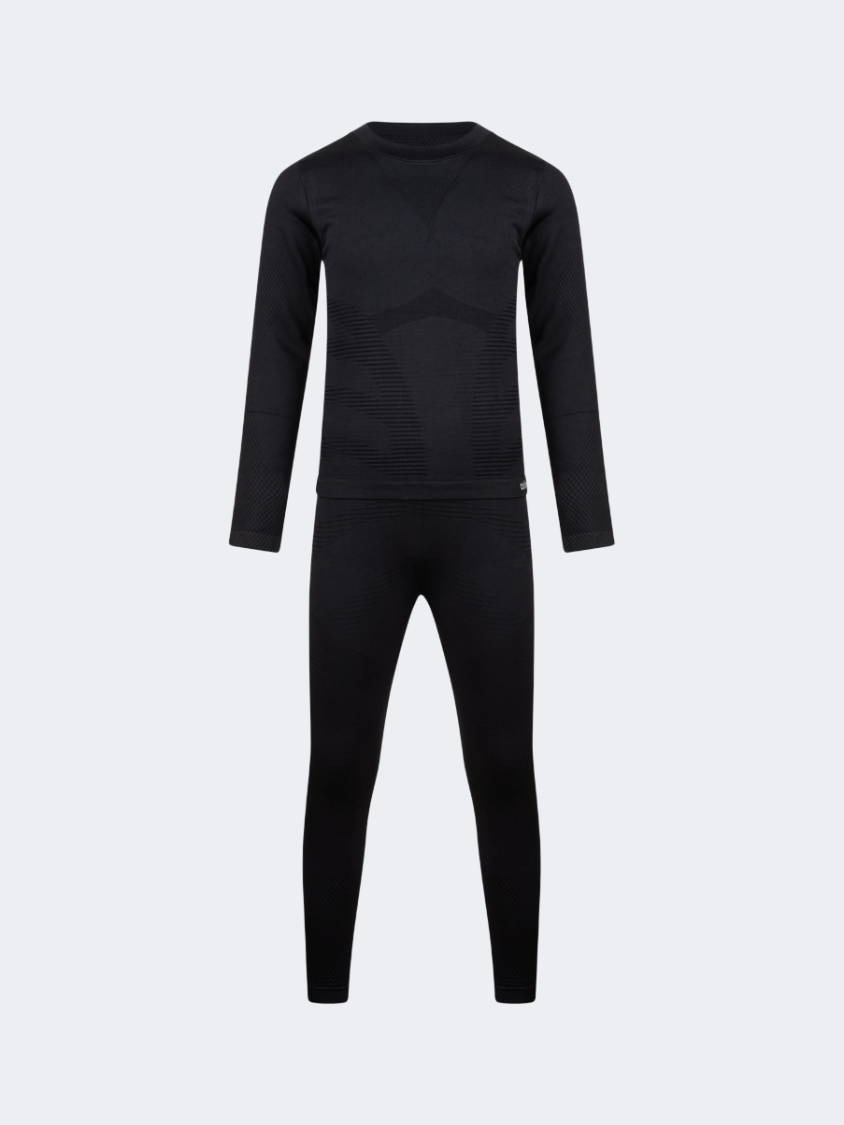Oil And Gaz Breathable Kids Lifestyle Baselayer Black