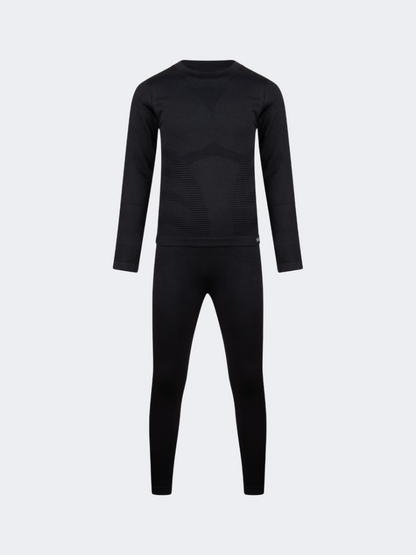 Oil And Gaz Breathable Kids Lifestyle Baselayer Black