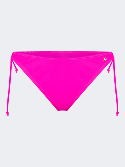 Oil And Gaz Comfortable Women Beach Tie Side Bottom Fushia