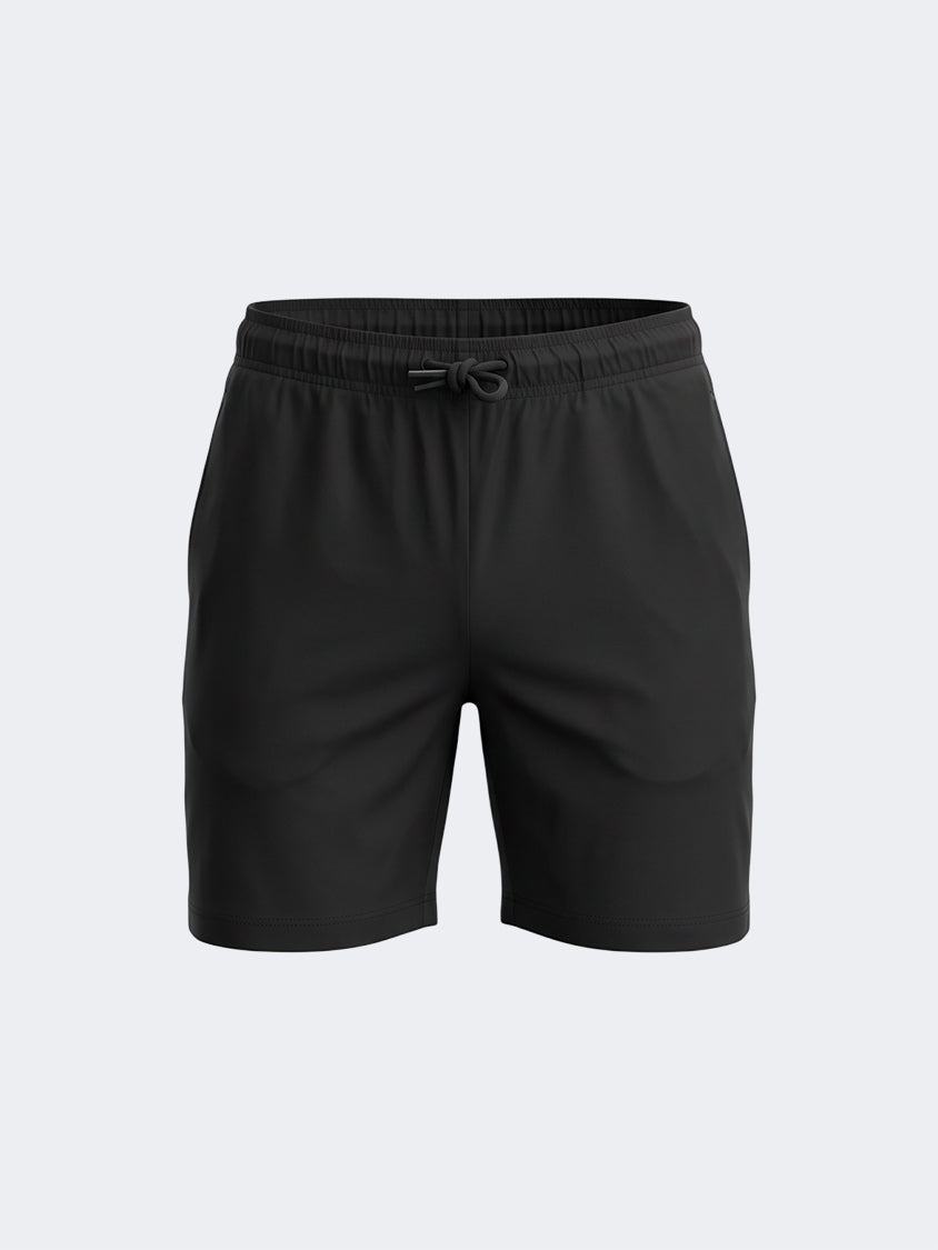 Oil &amp; Gaz Durable Men Training Relaxed Fit Short Black