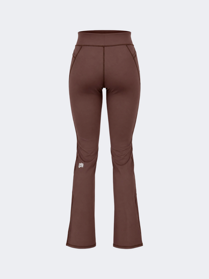 Oil &amp; Gaz Flared Women Lifestyle Tight Brown