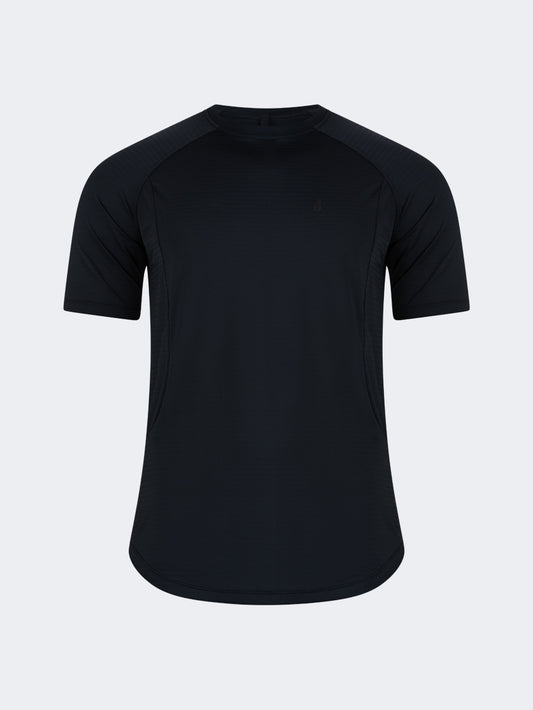 Oil & Gaz Comfortable Men Training T-Shirt R-Neck Black