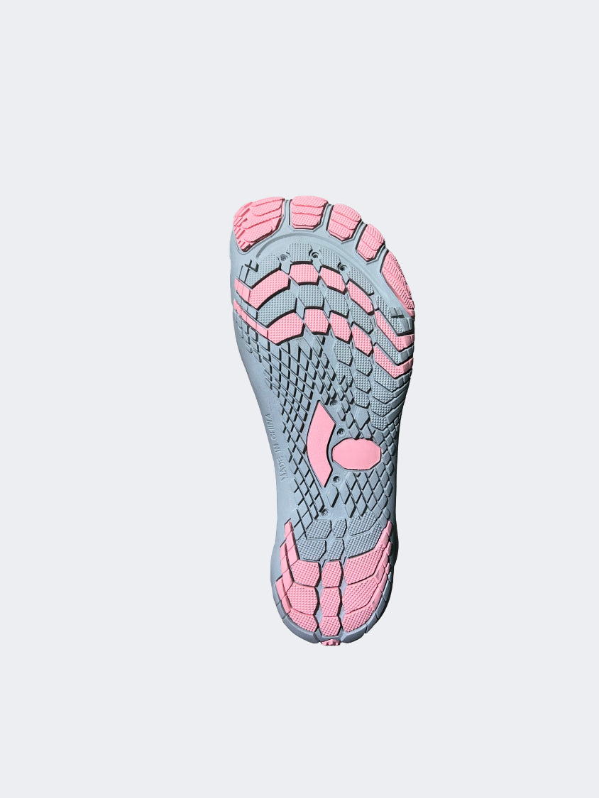 Oil And Gaz Laces Women Beach Aqua Shoes Grey/Pink