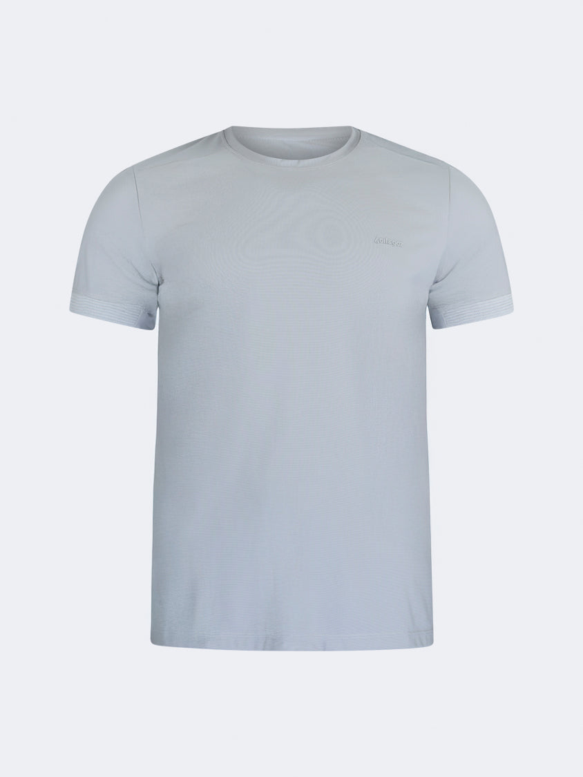 Oil And Gaz Classic Men Lifestyle R-Neck T-Shirt Grey