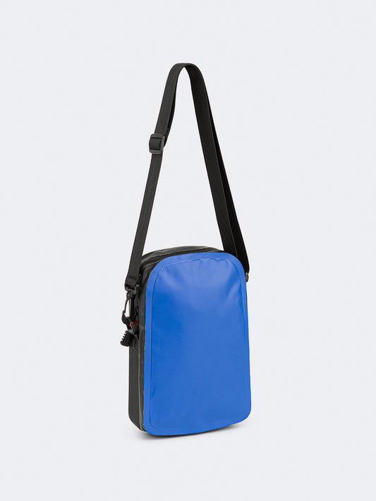 Oil & Gaz Durable Unisex Lifestyle Water Resistant Cross Bag Blue/Red