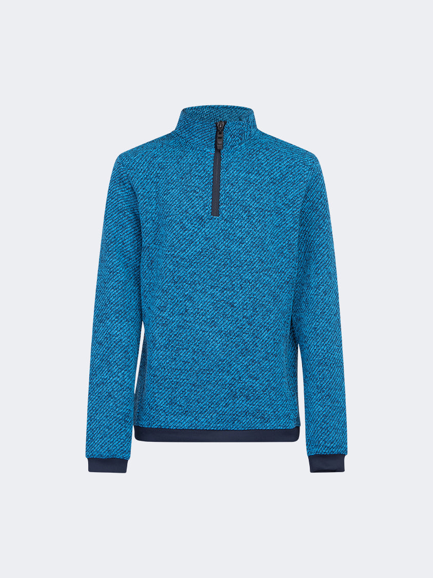 Oil And Gaz Warm Kids-Boys Skiing Fleece Navy Blue