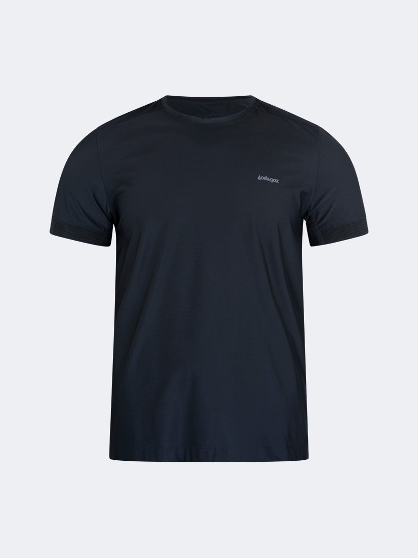 Oil And Gaz Classic Men Lifestyle R-Neck T-Shirt Black