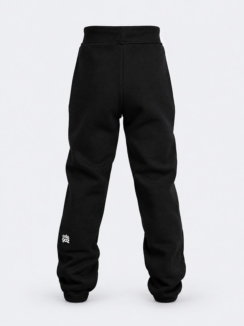 Oil &amp; Gaz Cuffed Kids Lifestyle Jogger  Black