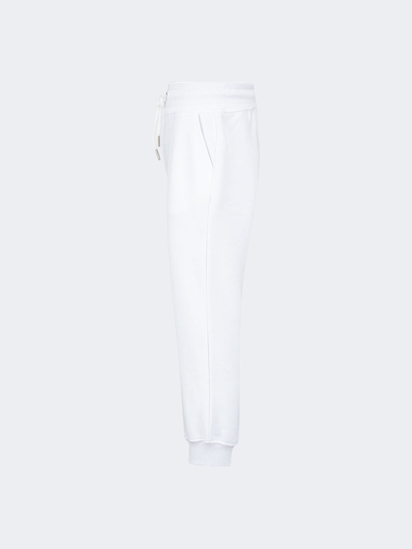 Oil And Gaz Cuffed Kids-Girls Lifestyle Pant White