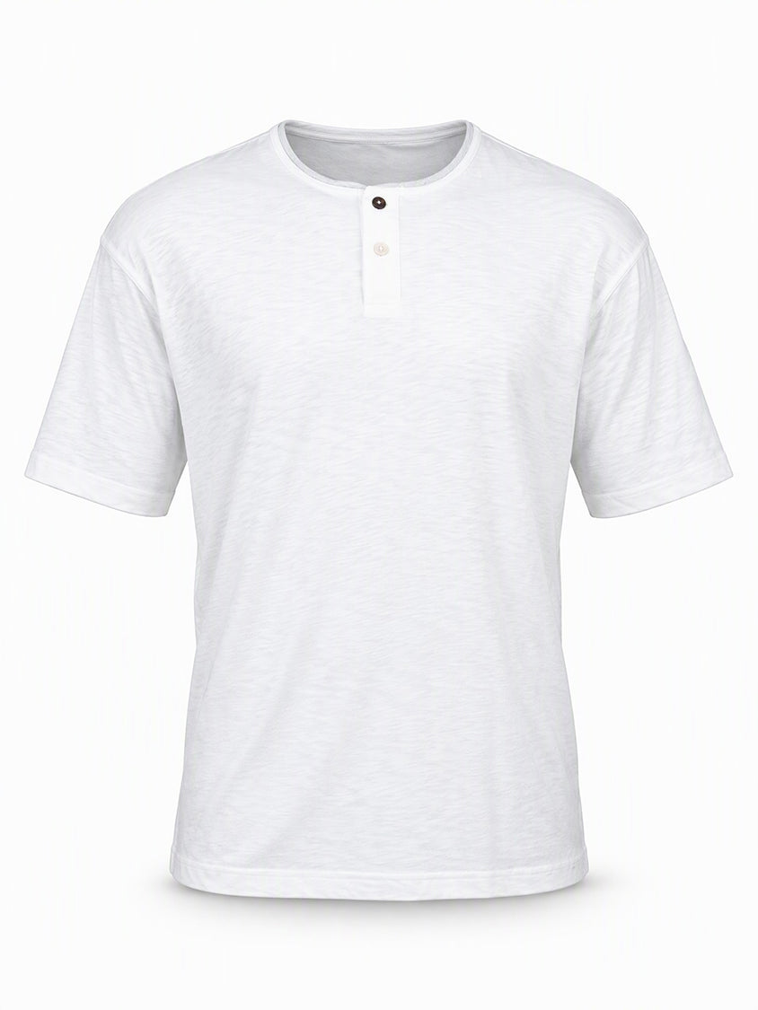 Oil &amp; Gaz Modern Men Lifestyle T-Shirt  White