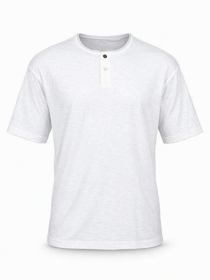 Oil &amp; Gaz Modern Men Lifestyle T-Shirt  White