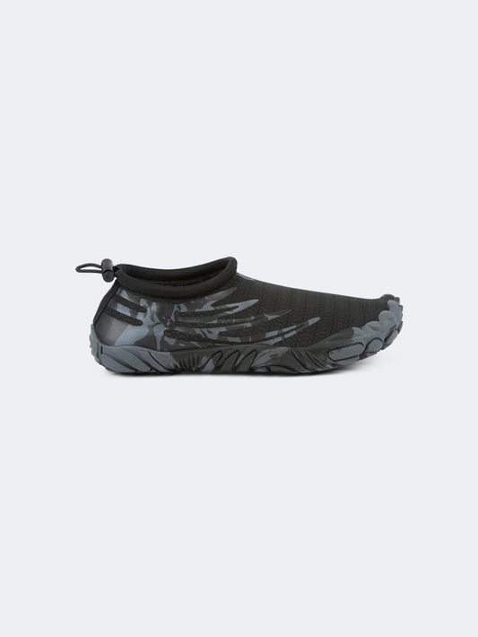 Oil & Gaz Flexible Unisex Beach Aqua Shoes Black/Grey