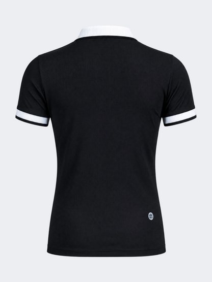 Oil &amp; Gaz Timeless Women Lifestyle Polo Black