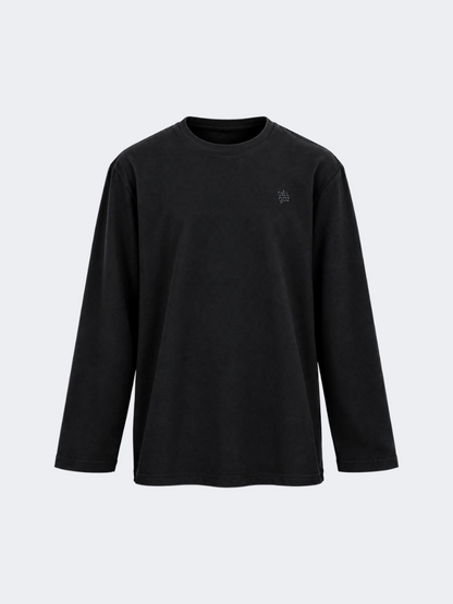 Oil And Gaz Casual Kids Lifestyle Long Sleeve Black