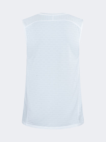 Oil And Gaz Comfortable Men Training Tank White