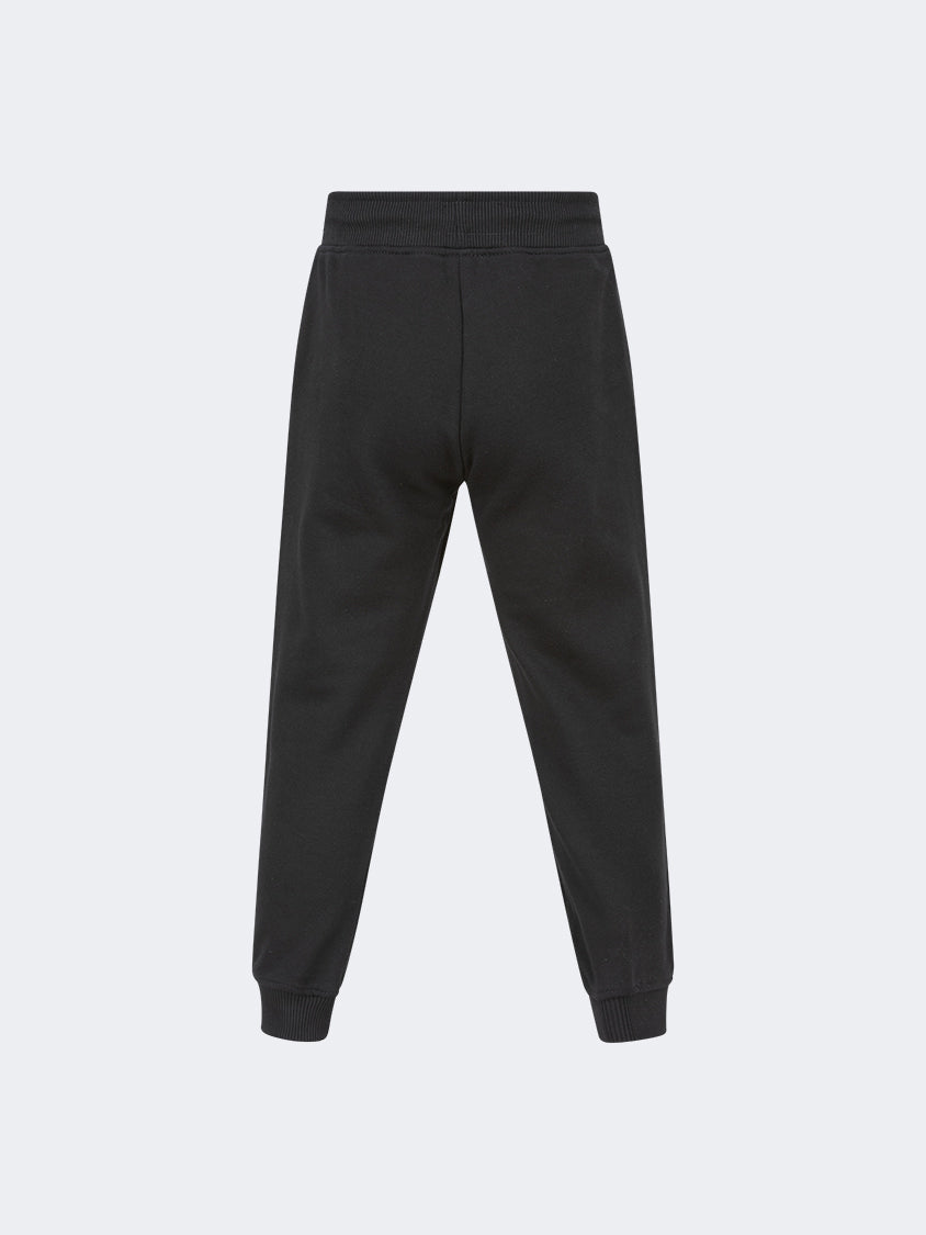 Oil And Gaz Cuffed Kids-Boys Lifestyle Pant Black