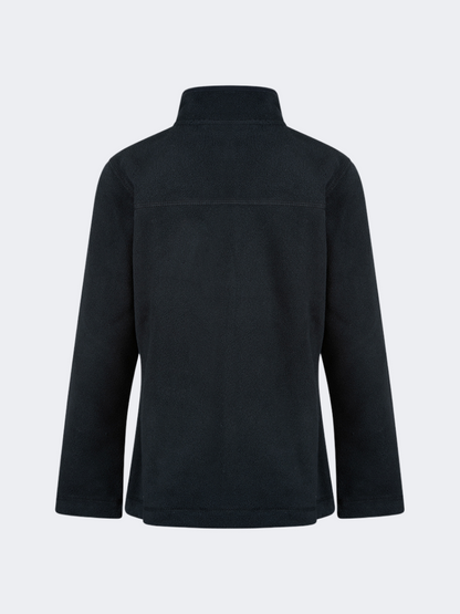 Oil&amp;Gaz Warm Kids-Girls Skiing 1/4 Zip Fleece Black