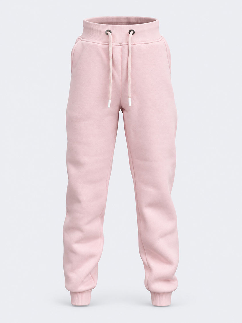 Oil &amp; Gaz Cuffed Kids-Girls Lifestyle Jogger  Pink