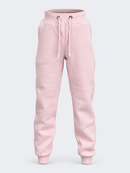 Oil &amp; Gaz Cuffed Kids-Girls Lifestyle Jogger  Pink